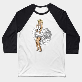 Marilyn Monroe Baseball T-Shirt